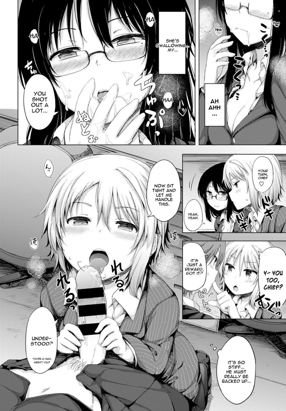 Hentai Manga Comic-Yoru no Fushidara Office-Read-6